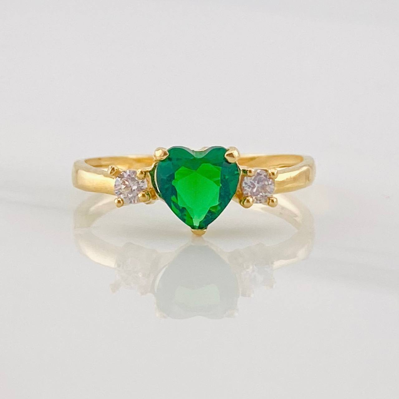 Heart Ring 1.6g / T7 Yellow 18K Gold