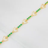 Pulso Mariposa 6.05g / 6 3/4 in / 2.37mm Oro Amarillo 18K