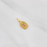 Dije Virgen de Guadalupe 1.3g / 3/4 in Oro Amarillo 18K