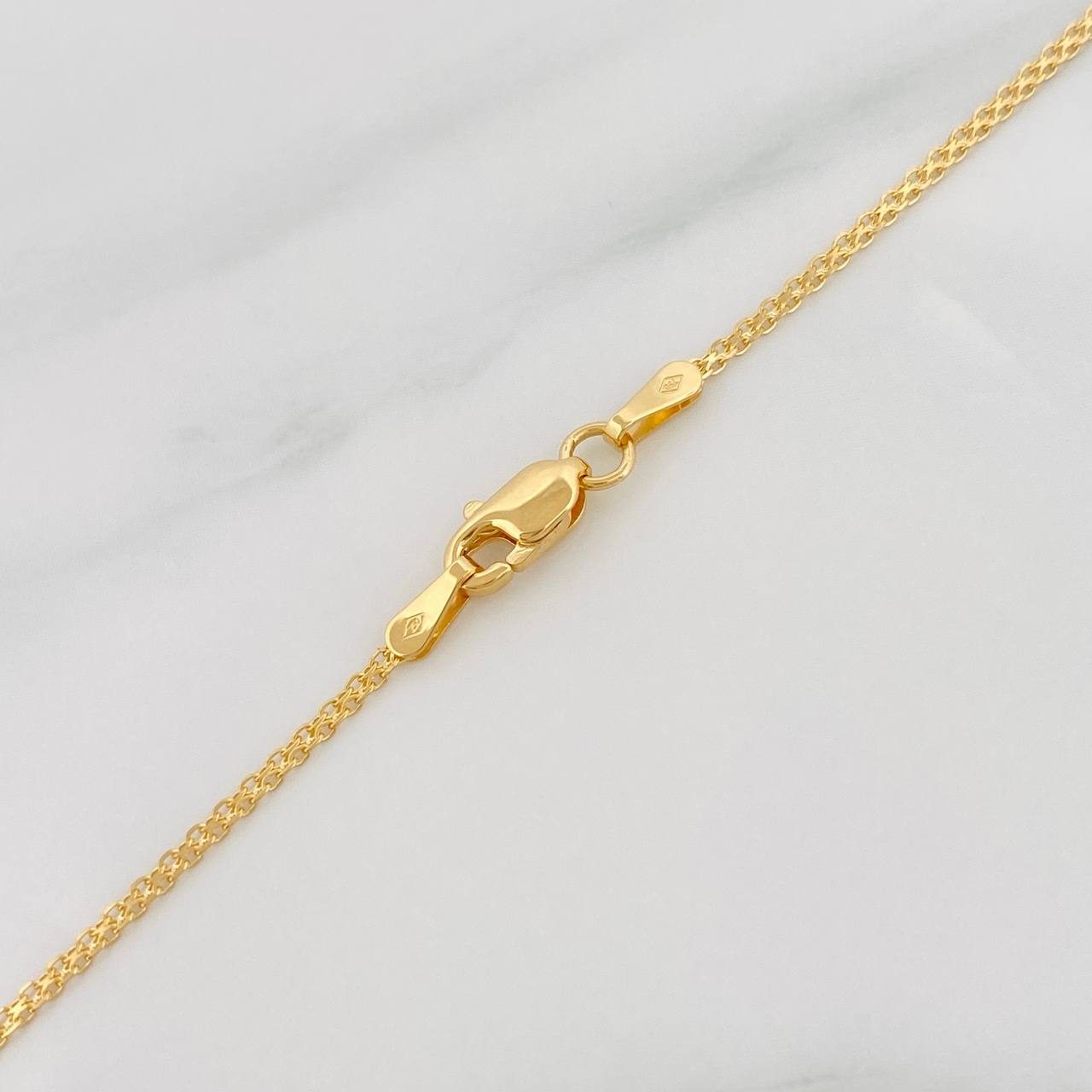 Bismark Chain 2.35g / 24 in / 0.6mm Yellow Gold 18K