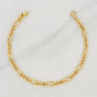 Pulso Figaro 2.2g / 7 1/2 in / 3.2mm Oro Amarillo 18K