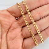 Cuban Links 7.35g / 24 in / 3.4mm Yellow Gold 18K