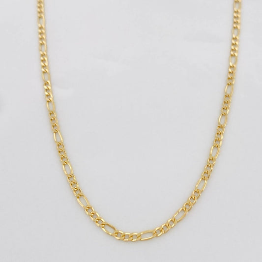 Figaro Chain 2.2g / 20 in / 2.6mm Yellow Gold 18K