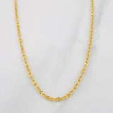 Cadena Escalera Volga 2g / 18 in / 2mm Oro Amarillo 18K