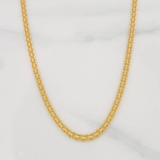Bismark Chain 4.9g / 20 in / 2.1mm Yellow Gold 18K