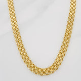 Bismark Chain 4.35g / 18 in / 4.15mm Yellow Gold 18K
