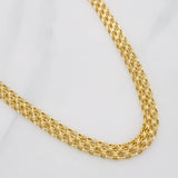 Bismark Chain 4.35g / 18 in / 4.15mm Yellow Gold 18K