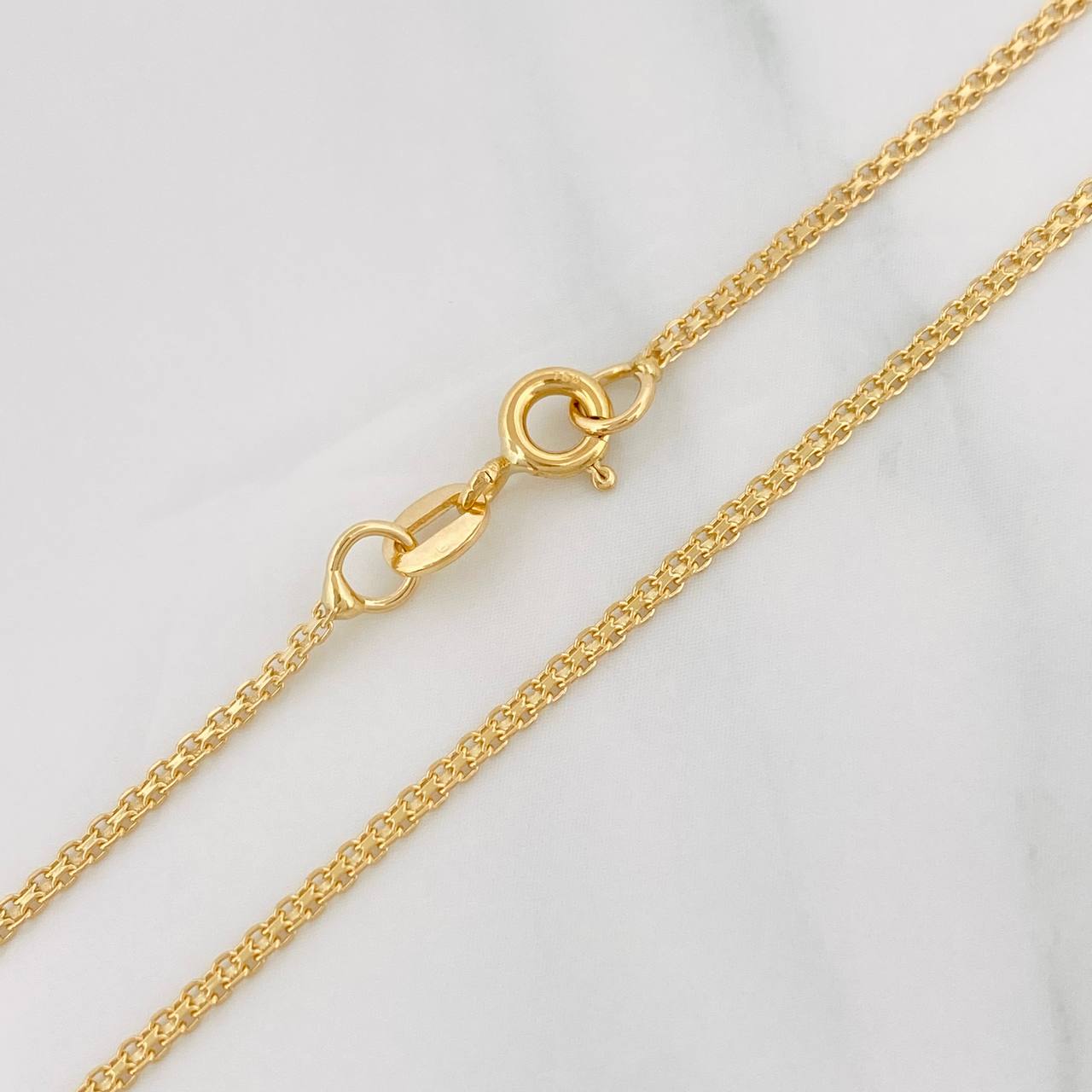 Cadena China 2.5g / 18 in / 1.5mm Oro Amarillo 18K