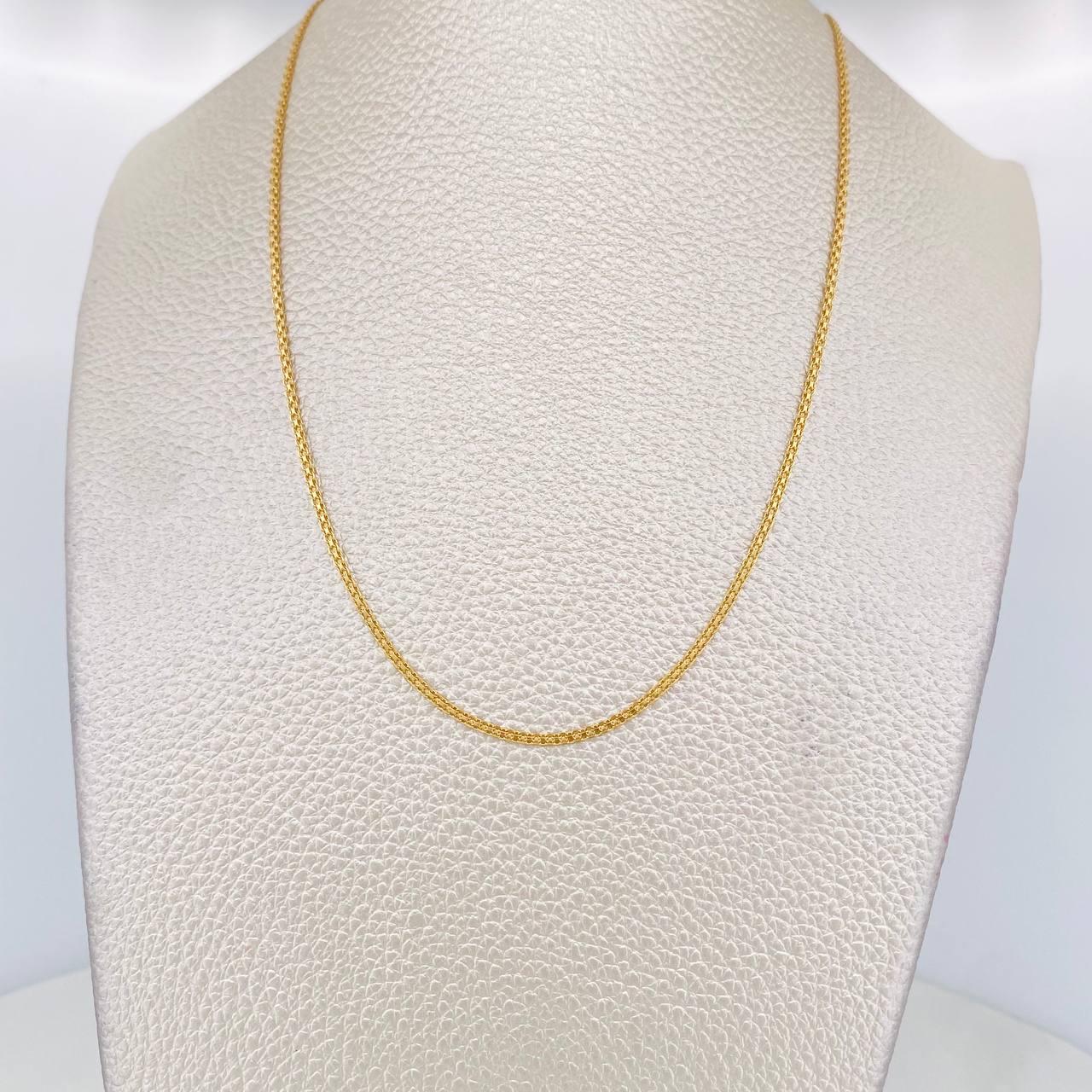 Cadena China 4.1g / 18 in / 1.95mm Oro Amarillo 18K