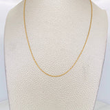 Singapore Chain 0.85g / 20 in / 0.7mm Yellow Gold 18K