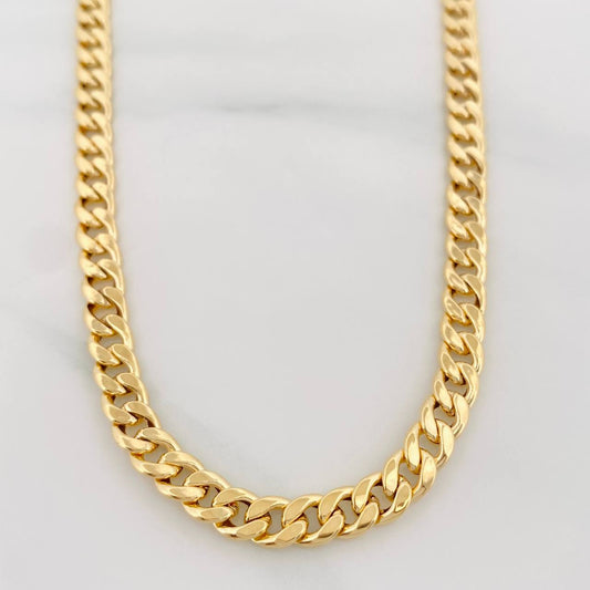 Cuban Links 7.8g / 28 in / 5.2mm Yellow Gold 18K