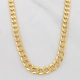 Cadena Cubana 9.8g / 24 in / 4.7mm Oro Amarillo 18K