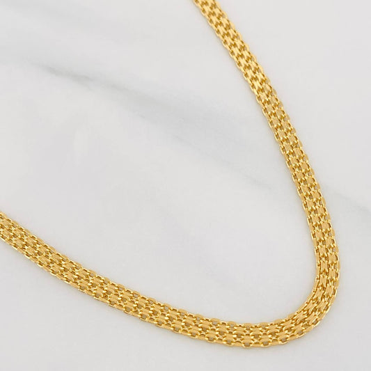 Cadena China 4.2g / 18 in / 1.6mm Oro Amarillo 18K