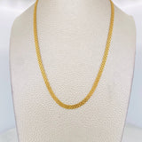 Bismark Chain 4.2g / 18 in / 1.6mm Yellow Gold 18K