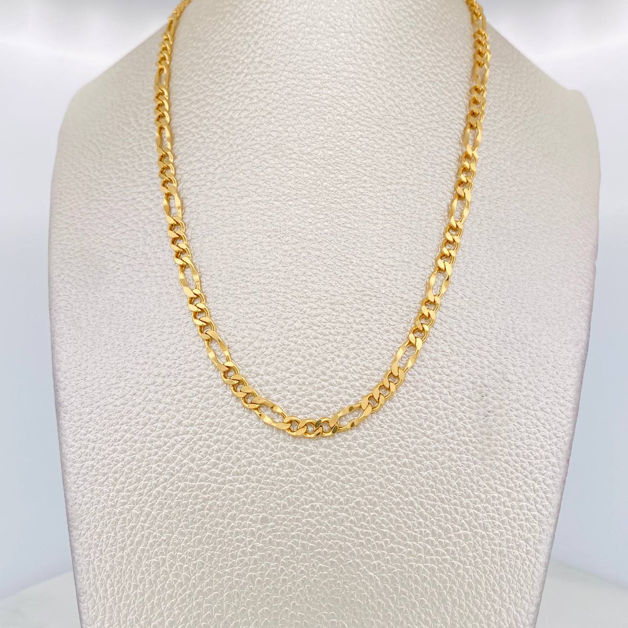 Figaro Chain 8.2g / 20 in / 2.2mm Yellow Gold 18K