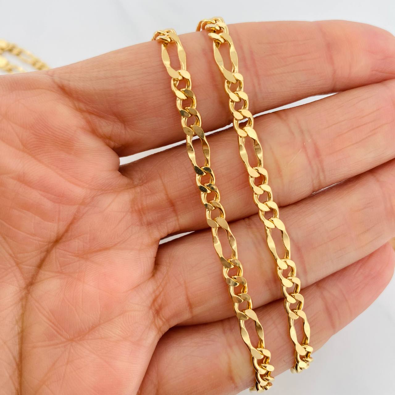 Figaro Chain 8.2g / 20 in / 2.2mm Yellow Gold 18K