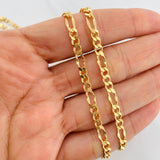 Figaro Chain 8.2g / 20 in / 2.2mm Yellow Gold 18K