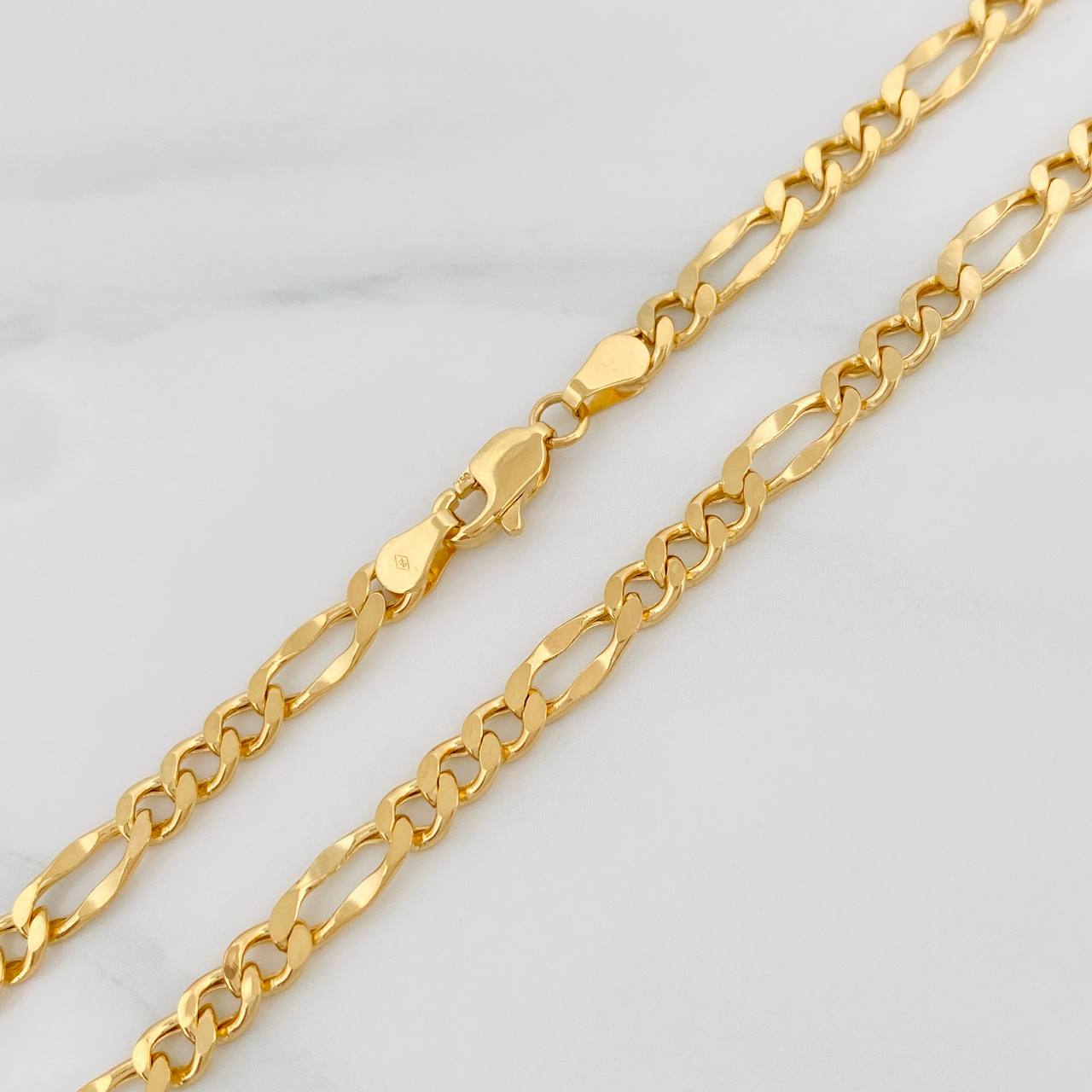 Figaro Chain 8.2g / 20 in / 2.2mm Yellow Gold 18K