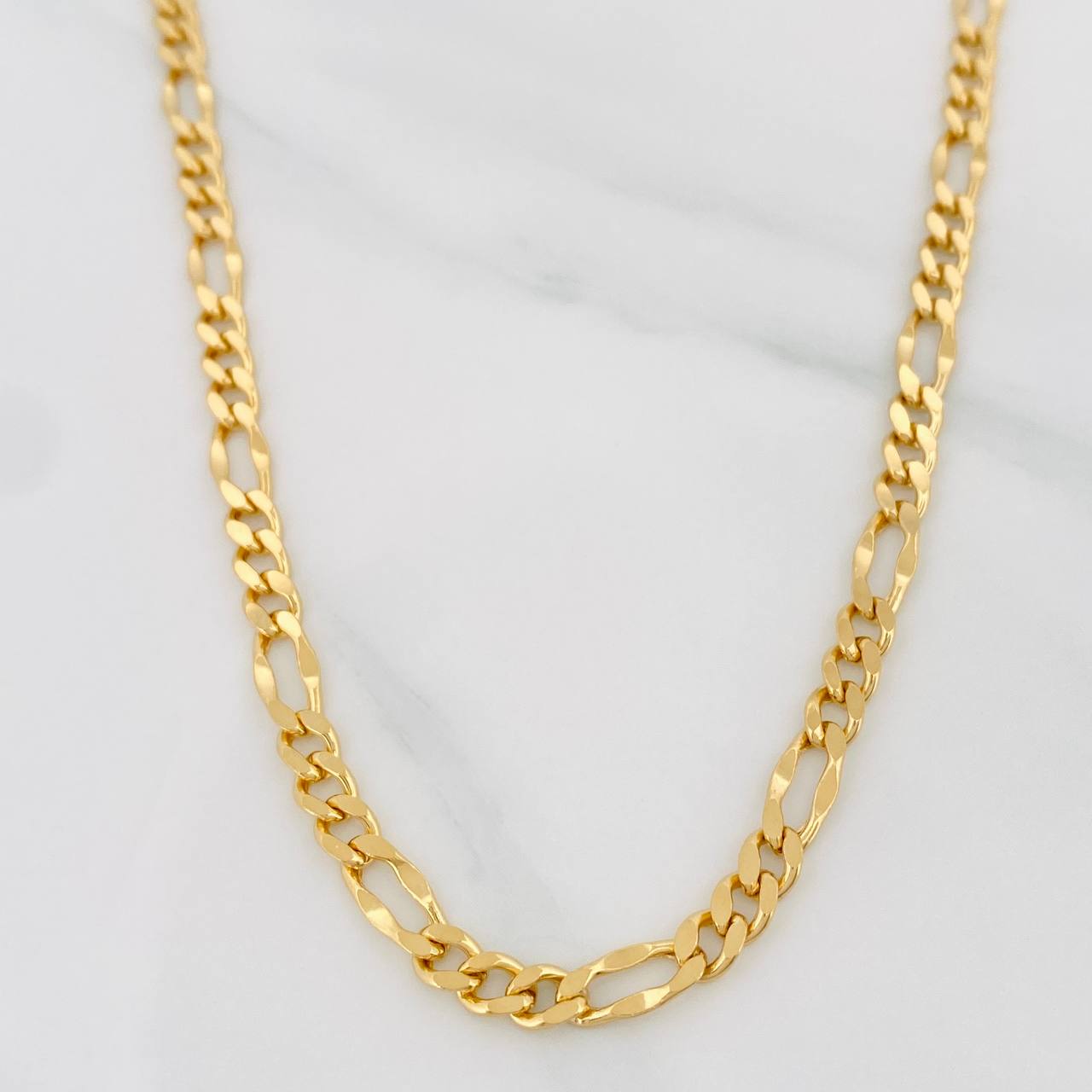 Figaro Chain 8.2g / 20 in / 2.2mm Yellow Gold 18K