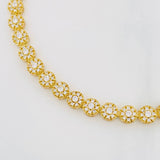 Tennis Bracelet 10.95g / 6 1/2 in / 5.24mm Yellow Gold 18K