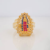 Anillo Virgen de Guadalupe 6.65g / T6 1/4 Oro Amarillo 18K