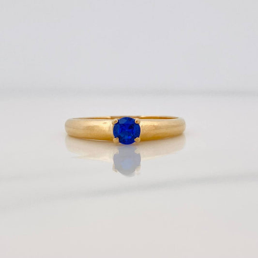 Solitaire Ring 2.35g / T6 3/4 Yellow Gold 18K