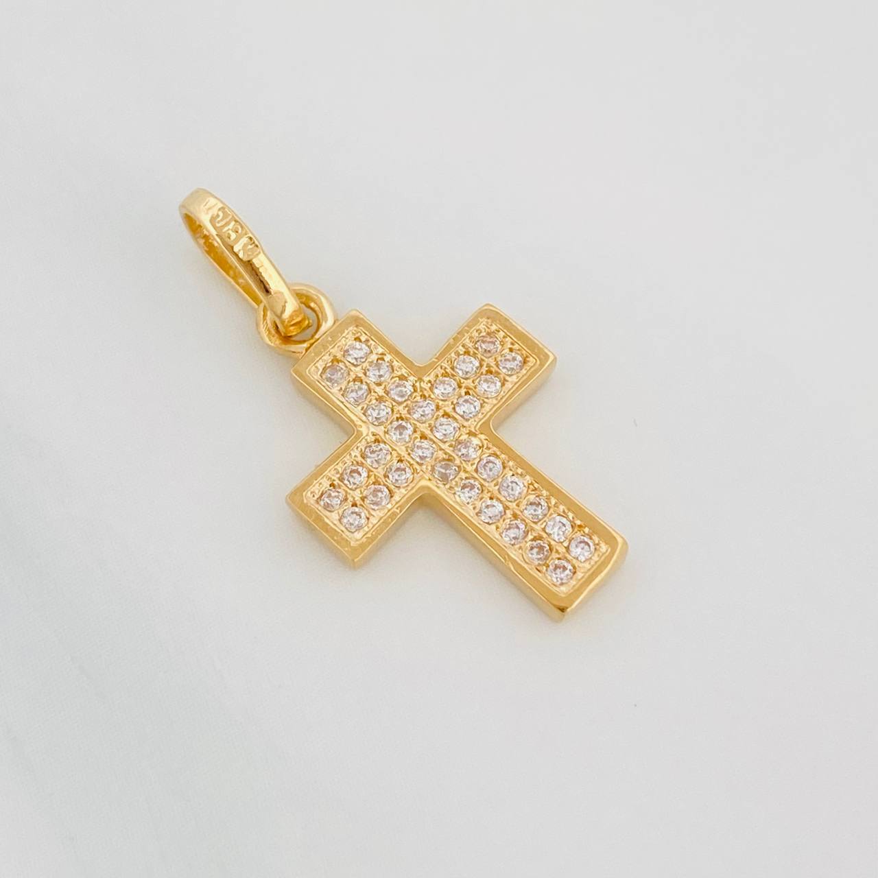 Pendant Cross 1.3g / 1 in Yellow Gold 18K