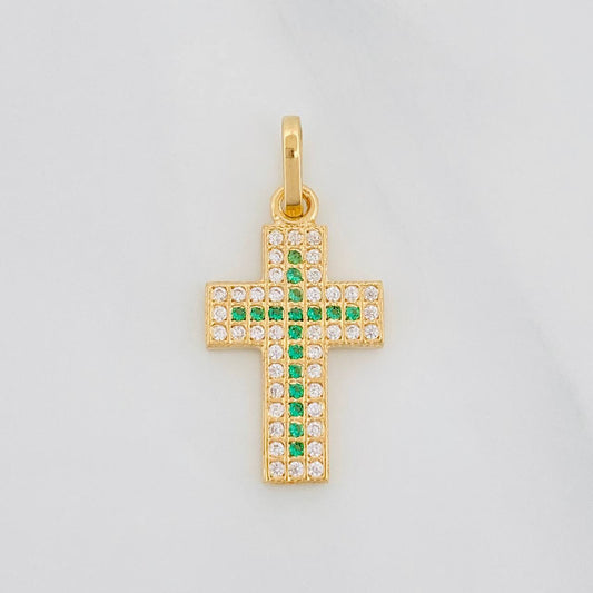 Pendant Cross 1.55g / 1 in Yellow Gold 18K