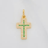 Pendant Cross 1.55g / 1 in Yellow Gold 18K