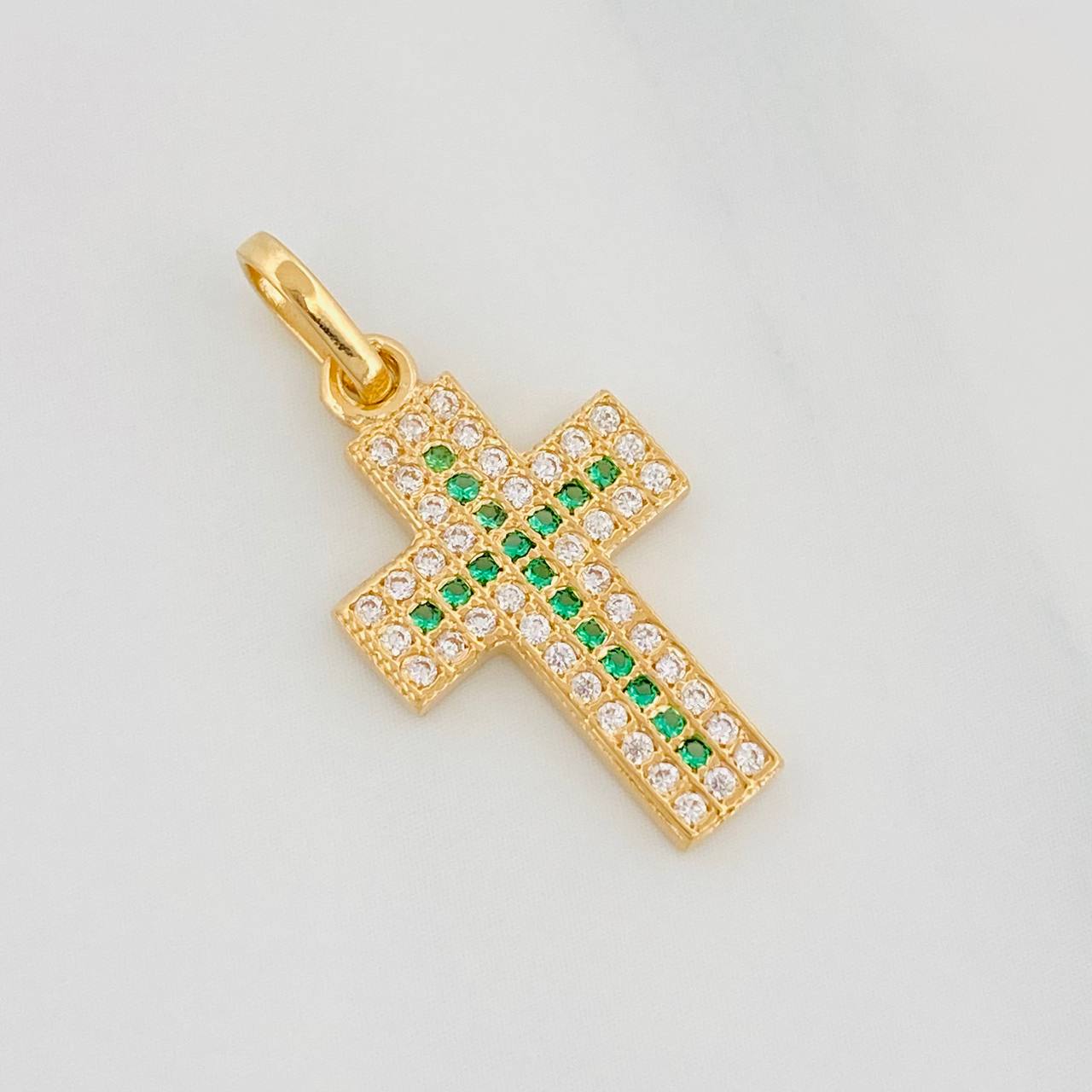 Pendant Cross 1.55g / 1 in Yellow Gold 18K