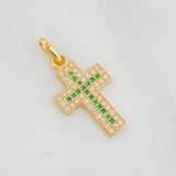 Pendant Cross 1.55g / 1 in Yellow Gold 18K