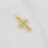 Pendant Cross 1.55g / 1 in Yellow Gold 18K