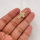 Pendant Cross 1.55g / 1 in Yellow Gold 18K
