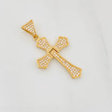 Dije Cruz Articulada 3.55g / 1 1/2 in Oro Amarillo 18K