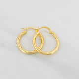 Candongas Lucero 1.45g / 3/4 in Oro Amarillo 18K