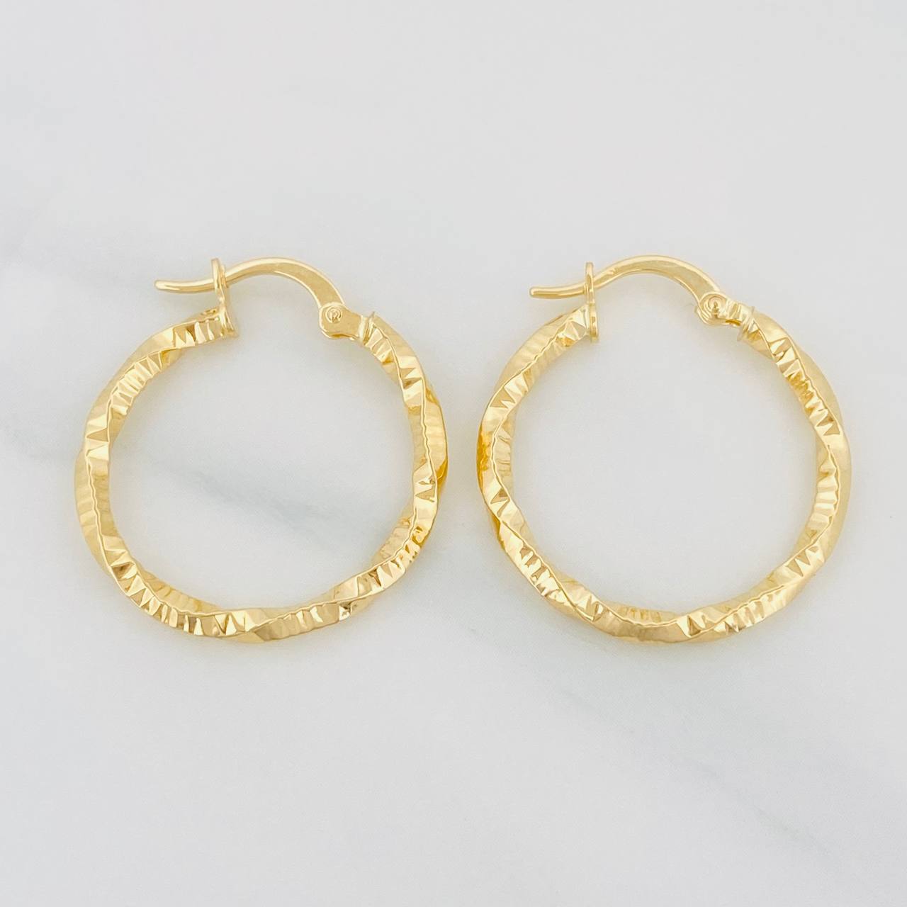 Candongas Carlota 1.6g / 1 in Oro Amarillo 18K