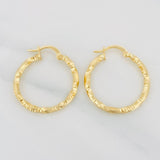 Candongas Carlota 1.6g / 1 in Oro Amarillo 18K