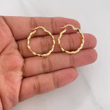 Candongas Carlota 1.6g / 1 in Oro Amarillo 18K