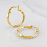 Candongas Jass 1.15g / 3/4 in Oro Amarillo 18K