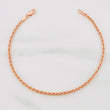 Pulso Lazo 1.55g / 7 1/2 in / 2.1mm Oro Rosa 18K