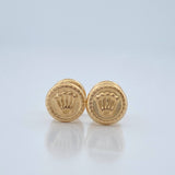 Topos Medalla Corona 0.65gr / 6.05mm Oro Amarillo 18K %