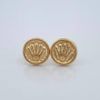 Topos Medalla Corona 1.1gr / 10mm Oro Amarillo 18K %