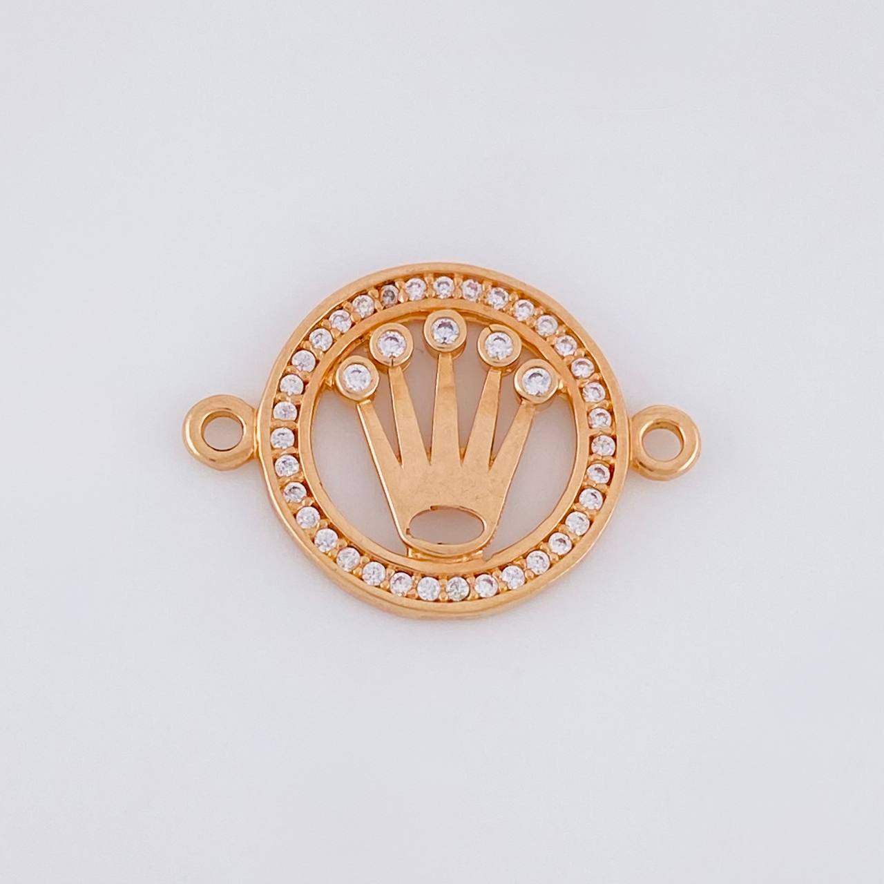 Charm Circle Crown 1.95g / 3/4 in Rose Gold 18K