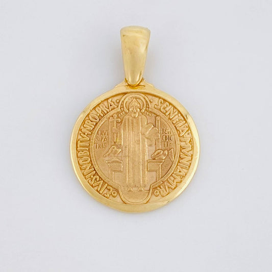 Dije San Benito 5.25g / 1 1/4 in Oro Amarillo 18K