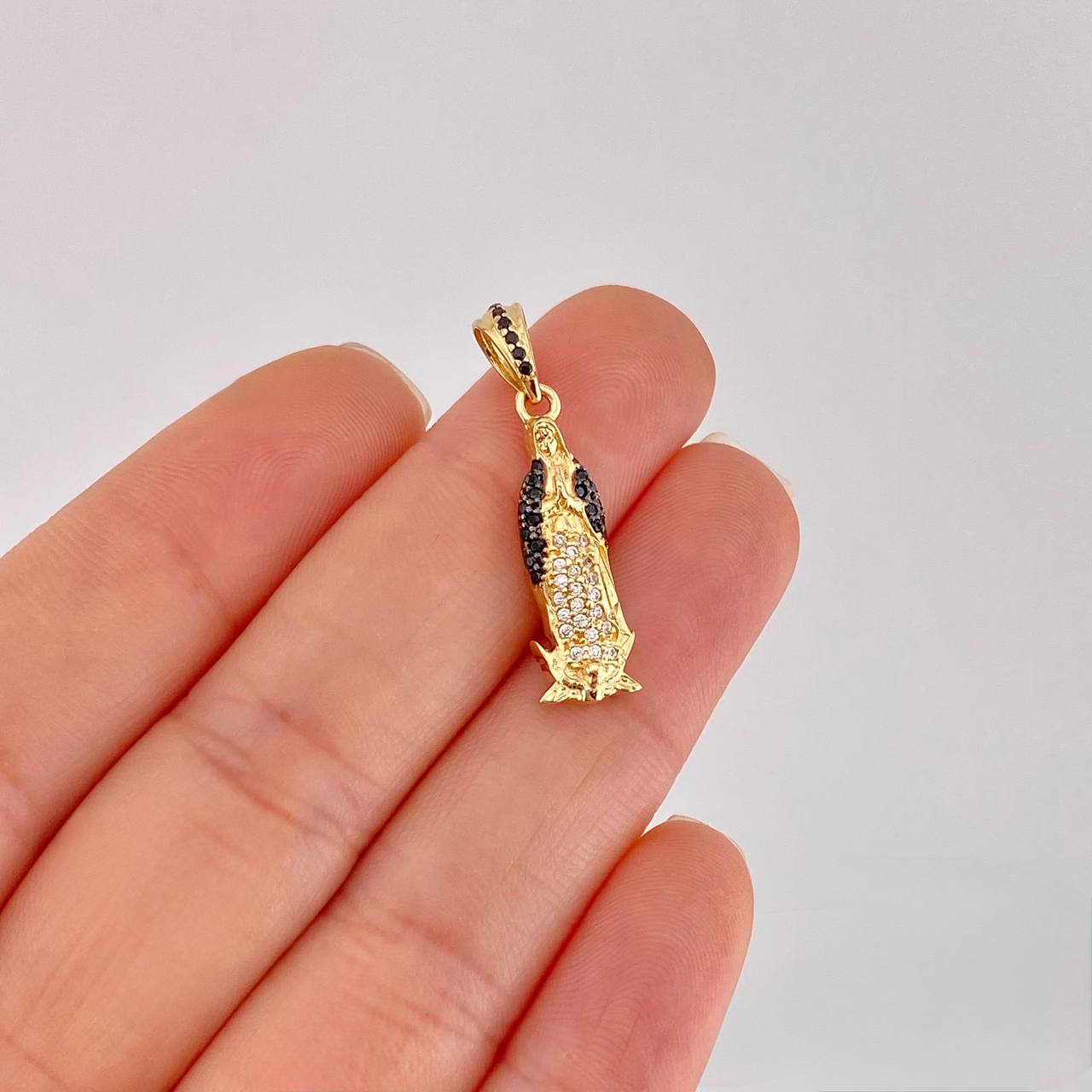 Dije Virgen de Guadalupe 2.2g / 1 in Oro Amarillo 18K