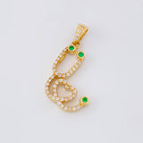 Dije Estetoscopio Tupido 2.4g / 1 in Oro Amarillo 18K