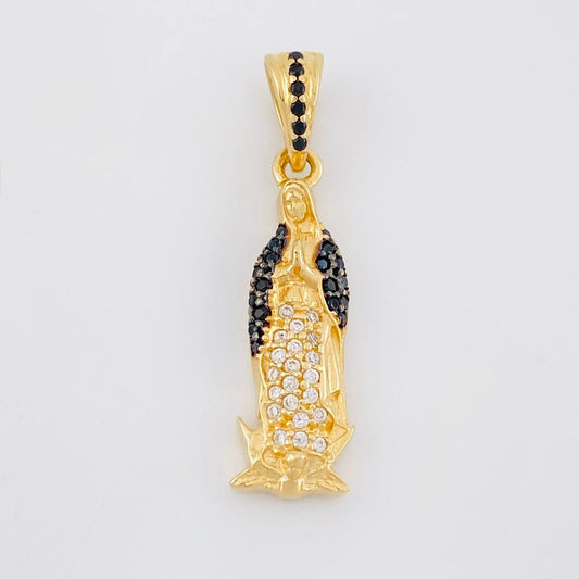 Dije Virgen de Guadalupe 2.2g / 1 in Oro Amarillo 18K