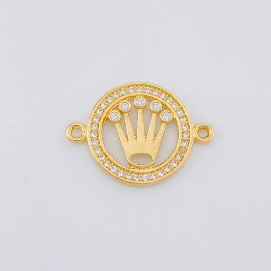 Charm Circle Crown 2g / 3/4 in Yellow Gold 18K