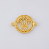 Charm Circle Crown 2g / 3/4 in Yellow Gold 18K