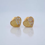 Topos Corazon 1gr / 5.88mm Oro Amarillo 18K %